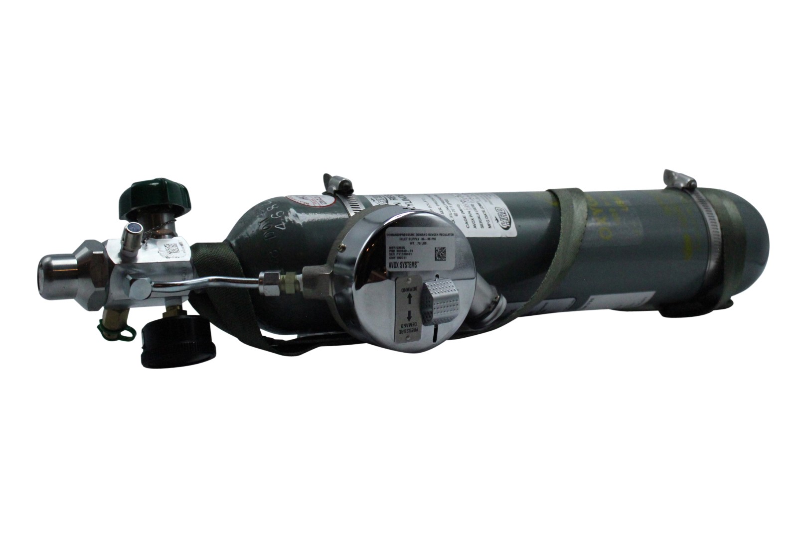 ZODIAC O2 BOTTLE 5600-9C1A-Y0N | Duncan Aviation ZODIAC O2 BOTTLE 5600-9C1A-Y0N | Duncan Aviation
